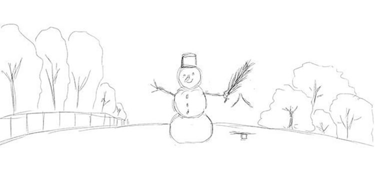 Рисунки на новогоднюю тематику: что можно нарисовать на Новый год risunki na novogodnyuyu temu 38